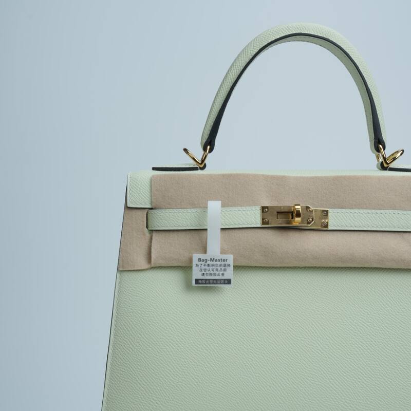 Hermes Kelly Cream Epsom shoulder — AAA Quality Replica