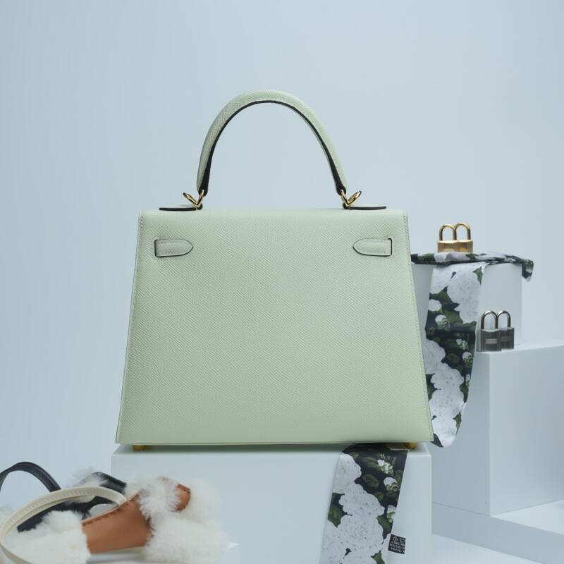 Hermes Kelly Cream Epsom shoulder — AAA Quality Replica
