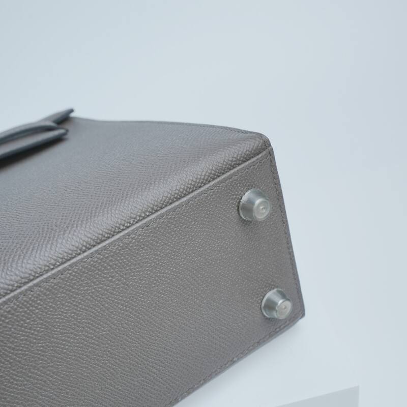 Hermes Kelly Grey Epsom shoulder — Top Quality Replica