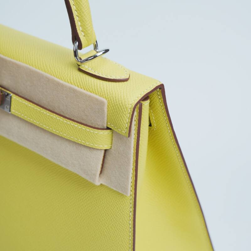 Hermes Kelly Yellow Epsom shoulder — Top Quality Replica