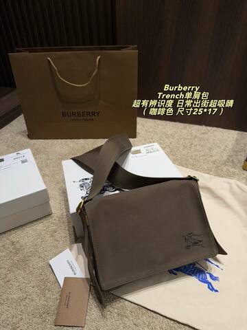 Burberry Trench Beige Brown 25 17cm shoulder Top Quality Replica