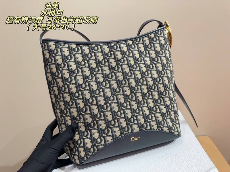 Dior Oblique navy shoulder — Premium Replica