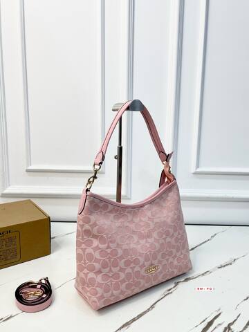 Coach Pink shoulder bag Top Quality Replica