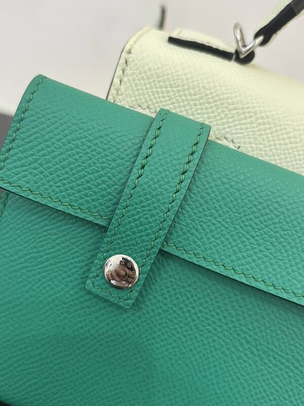 Hermes Mosaic Mint Green and White everyday — AAA Quality Replica
