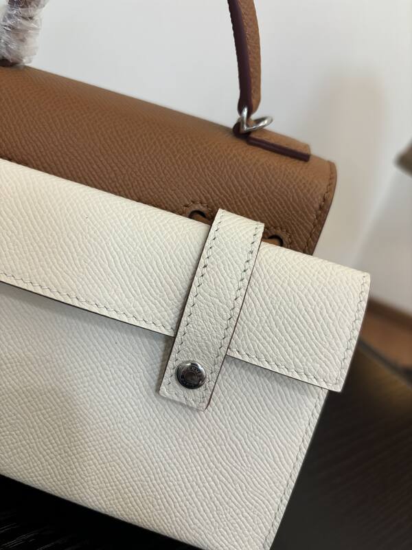 Hermes Mosaic Doll Gold Epsom with multicolor accents top handle — 1:1 Replica