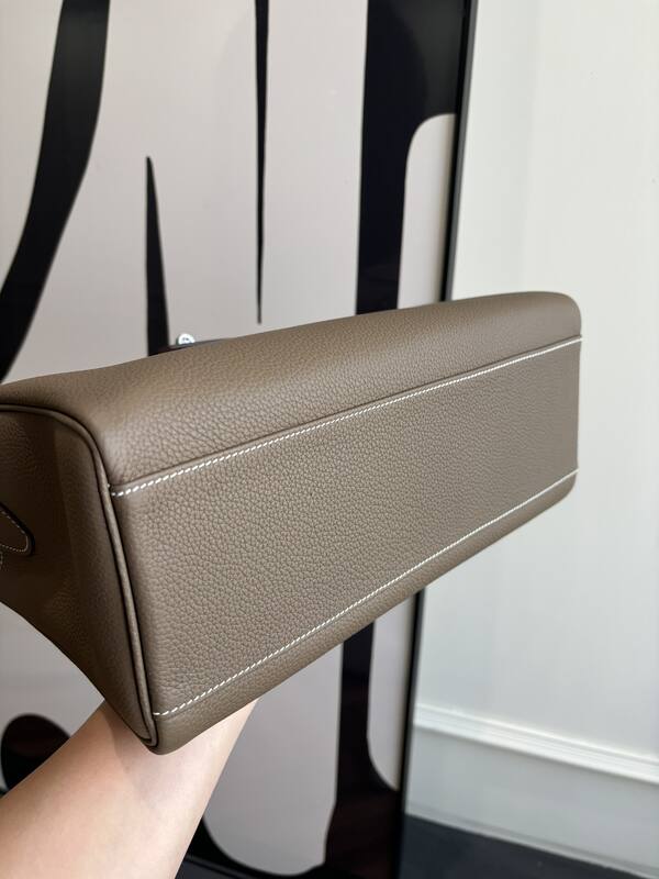Hermes Kelly Messenger Etoupe — Premium Replica