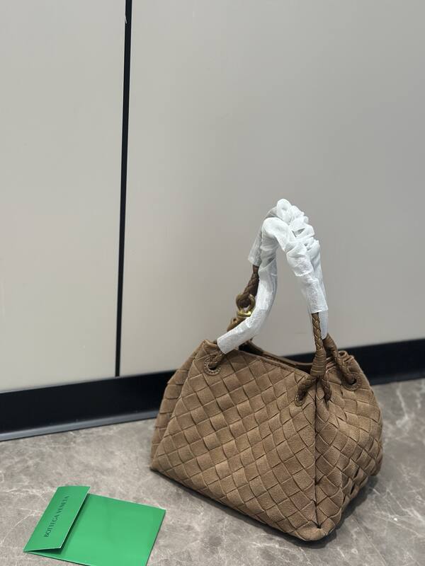 Bottega Veneta Brown 25x18x10cm shoulder bag — 1:1 Replica