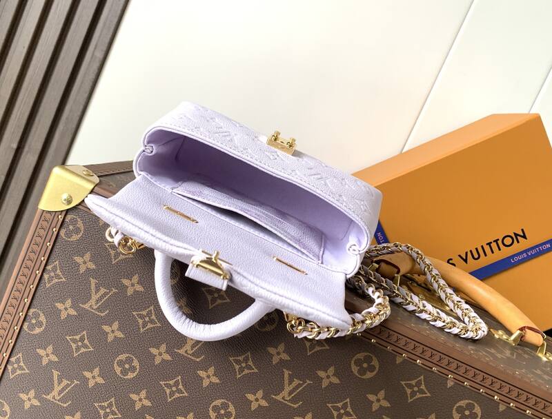 Louis Vuitton M29380 Light purple Monogram Empreinte shoulder — AAA Quality Replica