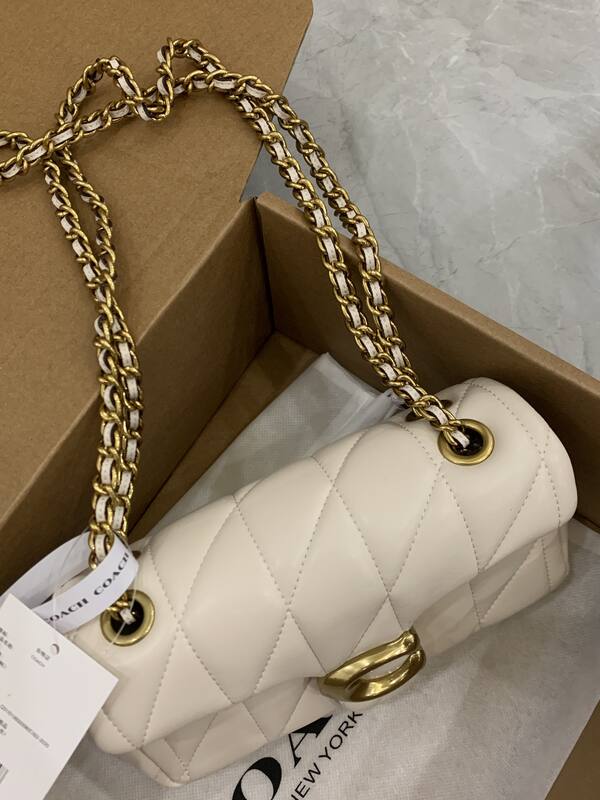 Coach White 25x18x10cm shoulder bag — Top Quality Replica