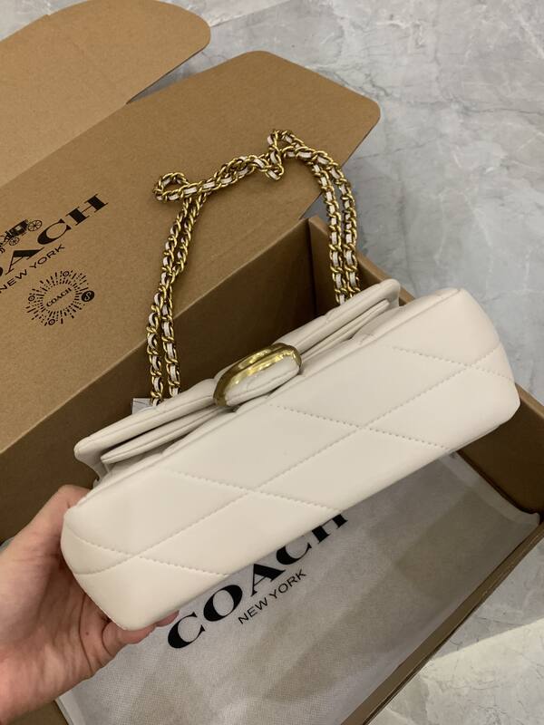 Coach White 25x18x10cm shoulder bag — Top Quality Replica