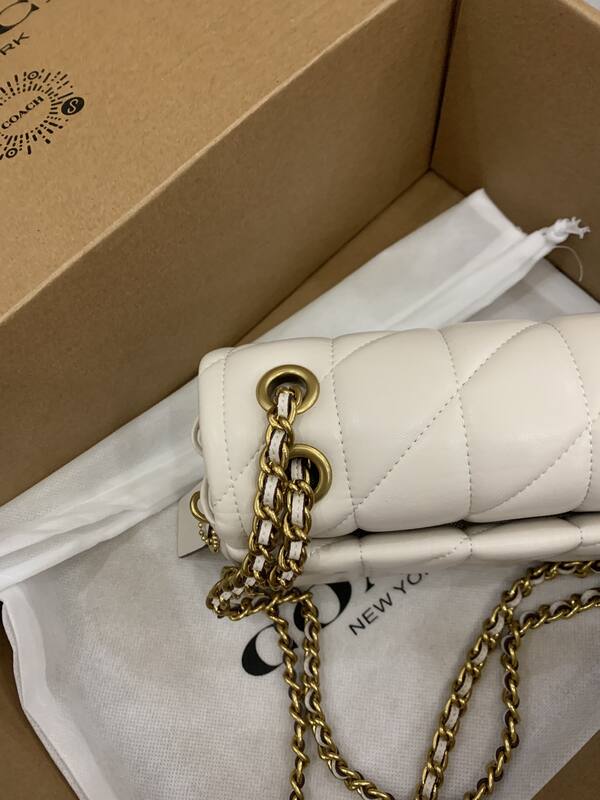 Coach White 25x18x10cm shoulder bag — Top Quality Replica