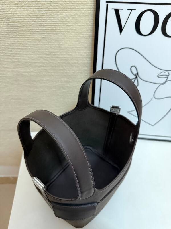 Hermes Cargo Picotin Brown canvas and leather everyday — Premium Replica