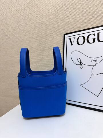 Hermes Cargo Picotin Blue 18cm everyday Top Quality Replica