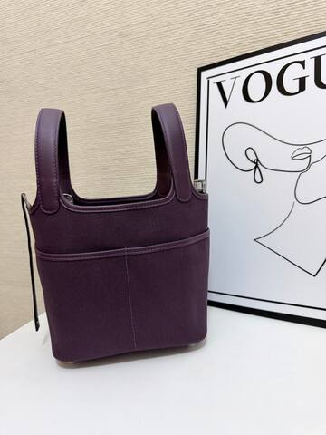 Hermes Cargo Picotin Purple 18cm everyday Premium Replica