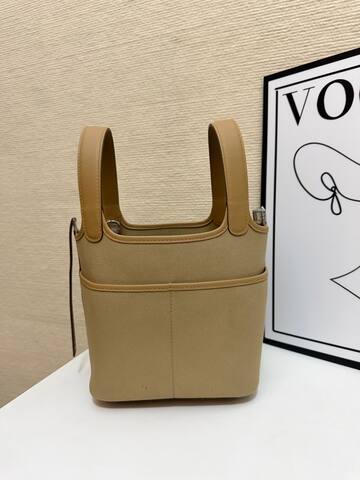 Hermes Cargo Picotin 18 Beige 18cm everyday AAA Quality Replica