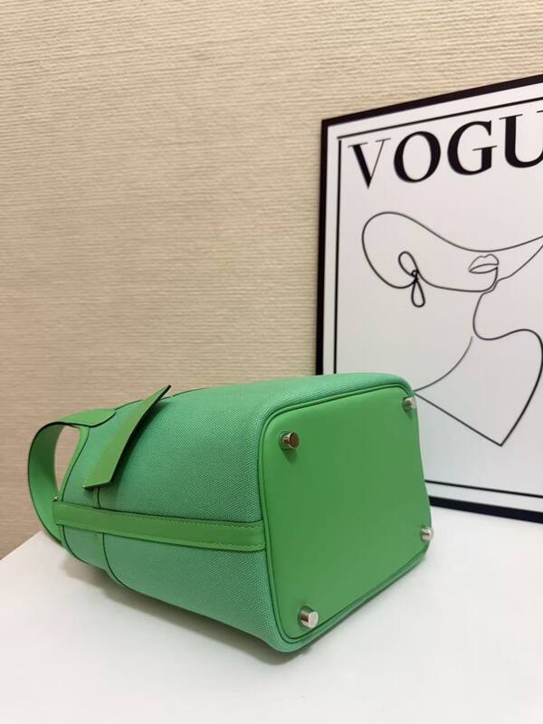Hermes Cargo Picotin Green everyday — AAA Quality Replica