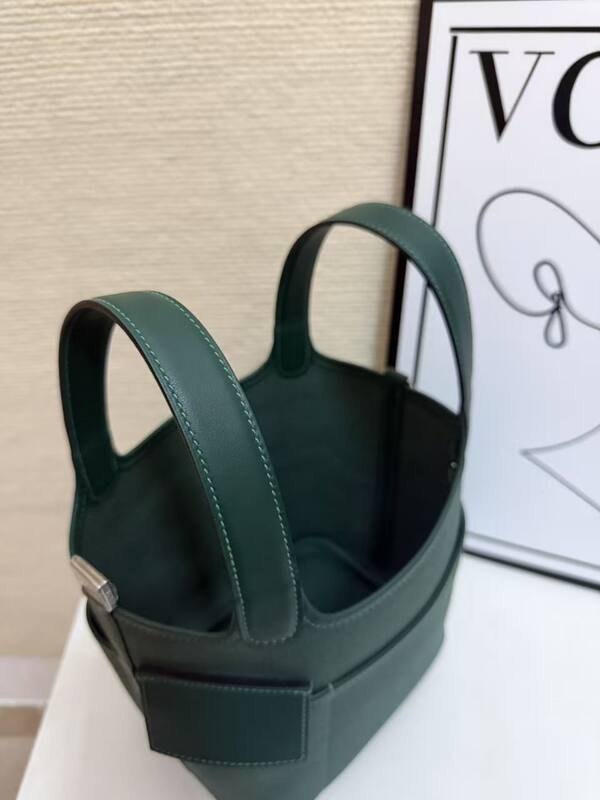Hermes Cargo Picotin Green everyday — Premium Replica