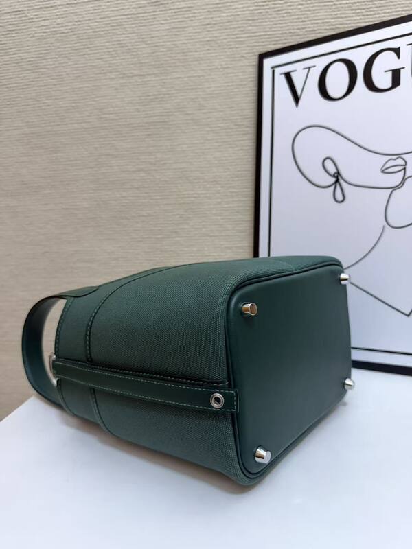 Hermes Cargo Picotin Green everyday — Premium Replica