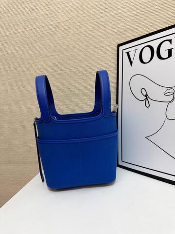 Hermes Cargo Picotin Blue 18cm everyday 1 1 Replica