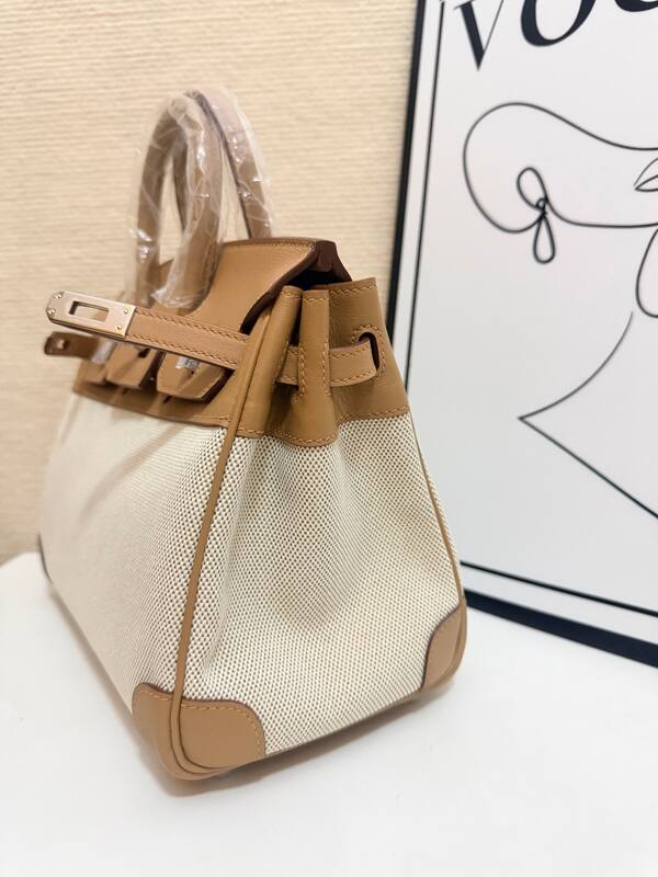 Hermes Birkin 30 Beige and Tan tote — Top Quality Replica