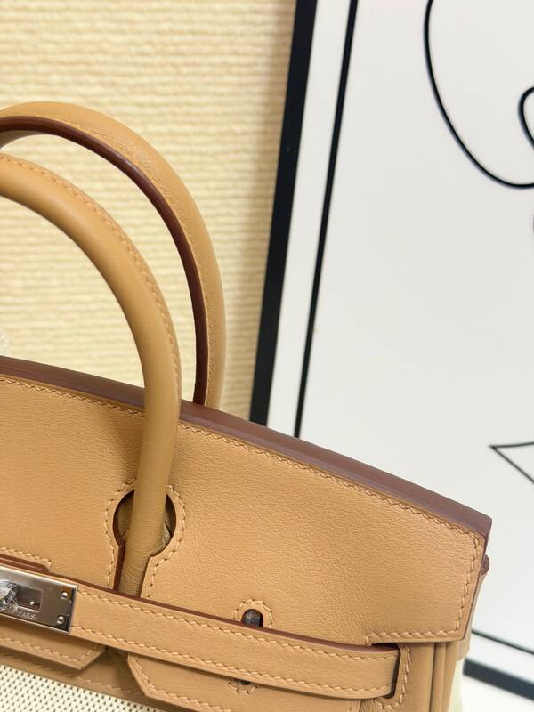 Hermes Birkin 30 Beige and Tan tote — Top Quality Replica