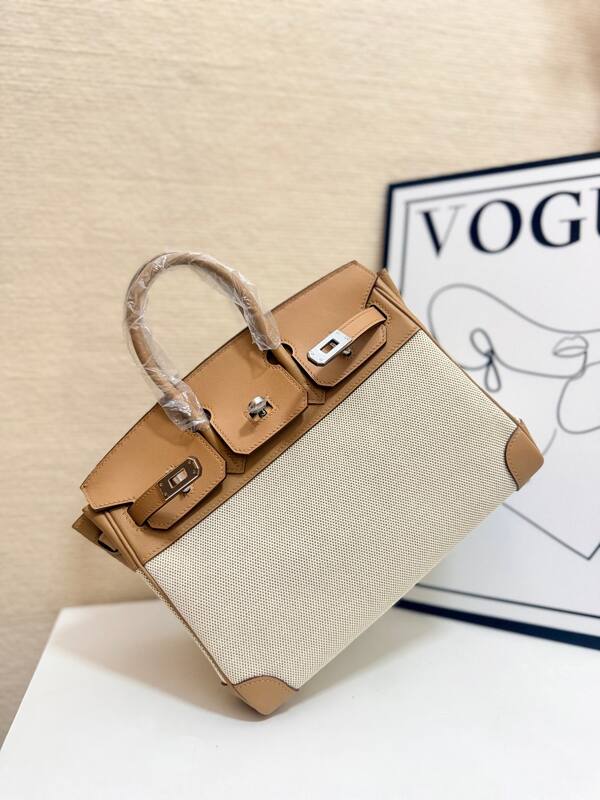 Hermes Birkin 30 Beige and Tan tote — Top Quality Replica
