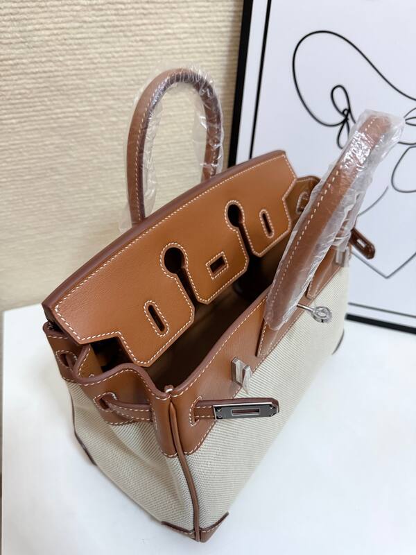 Hermes Birkin Gold and Beige tote — 1:1 Replica