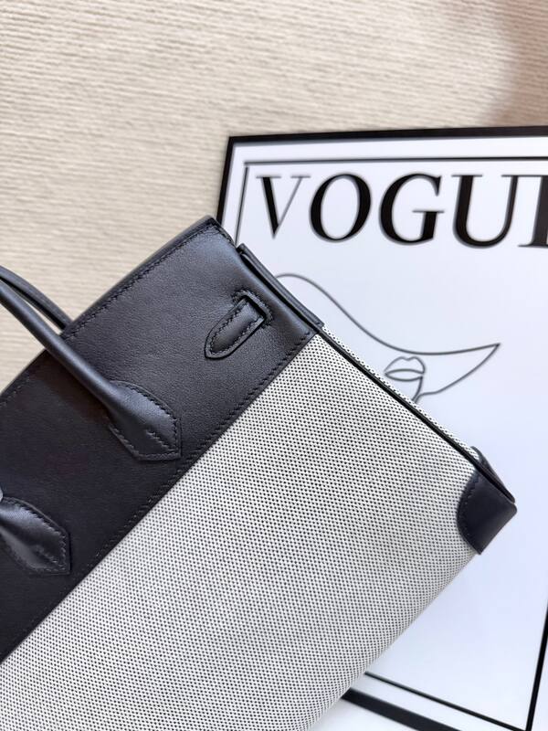 Hermes Birkin Black and Beige tote — Premium Replica