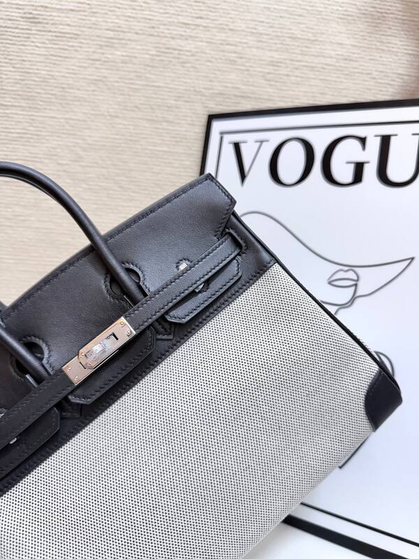 Hermes Birkin Black and Beige tote — Premium Replica