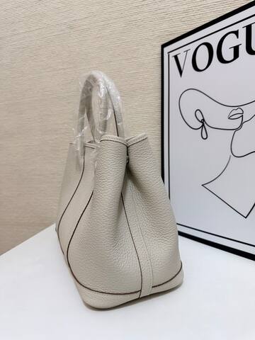 Hermes Garden Party Cream 30cm tote 1 1 Replica