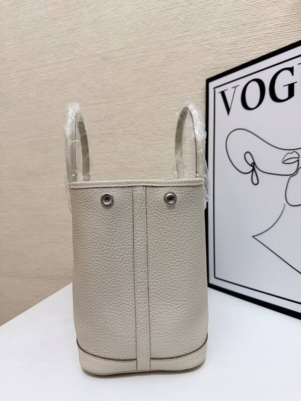 Hermes Garden Party Cream tote — 1:1 Replica