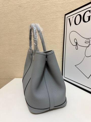 Hermes Garden Party Light Gray 30cm tote Top Quality Replica