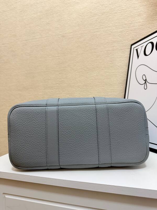 Hermes Garden Party Light Gray tote — Top Quality Replica
