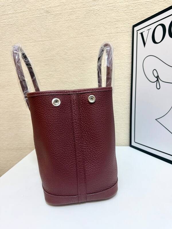 Hermes Garden Party 30 Burgundy tote — Top Quality Replica