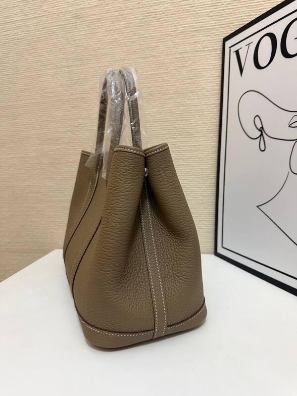 Hermes Garden Party 30 Taupe tote — Premium Replica