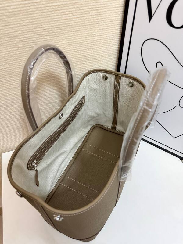 Hermes Garden Party 30 Taupe tote — Premium Replica