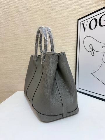 Hermes Garden Party Gray 30cm tote 1 1 Replica