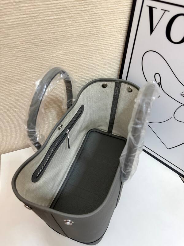 Hermes Garden Party Gray tote — 1:1 Replica