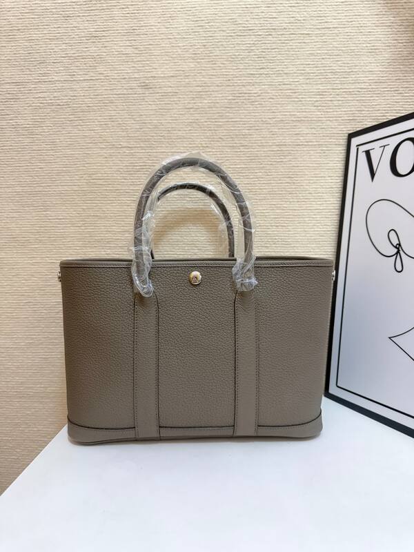 Hermes Garden Party 30 Taupe tote — AAA Quality Replica