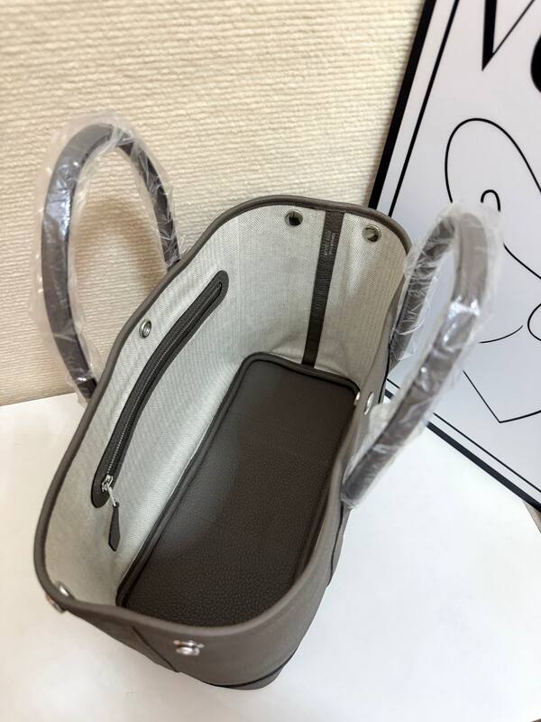 Hermes Garden Party 30 Taupe tote — AAA Quality Replica