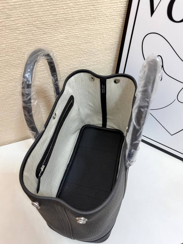 Hermes Garden Party Black tote — Top Quality Replica