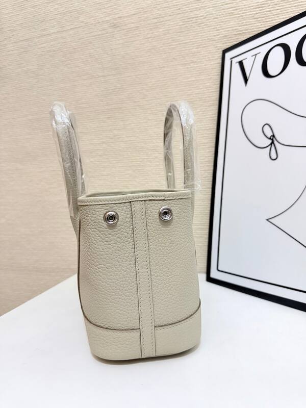 Hermes Garden Party Cream tote — Top Quality Replica