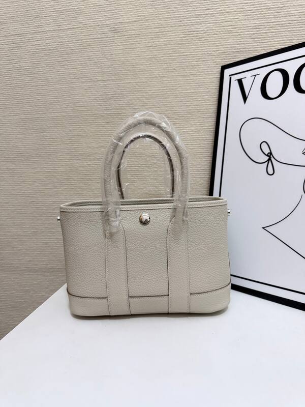 Hermes Garden Party Cream tote — Premium Replica