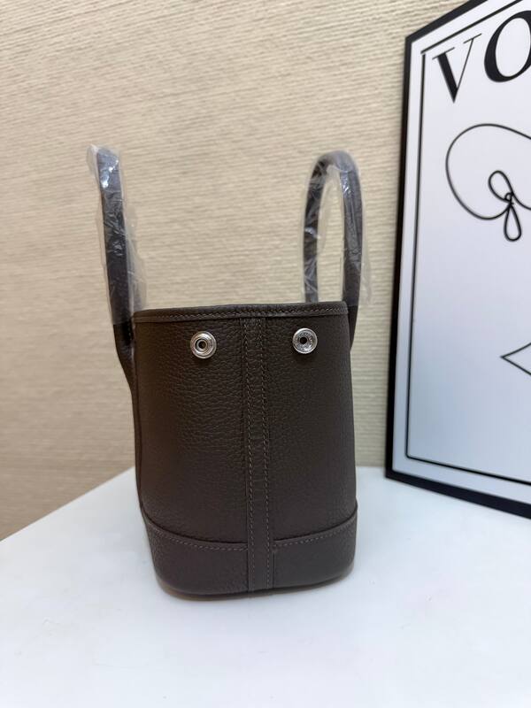 Hermes Garden Party Taupe leather tote — Top Quality Replica