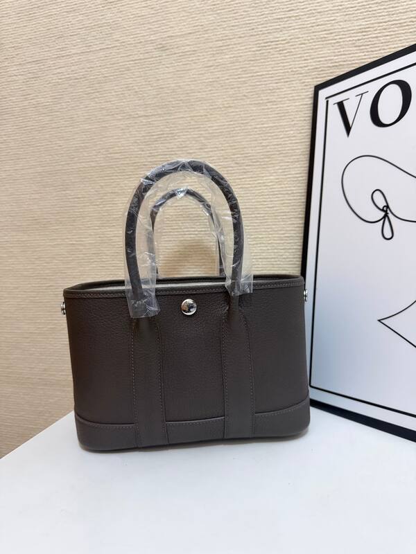 Hermes Garden Party Taupe leather tote — Top Quality Replica