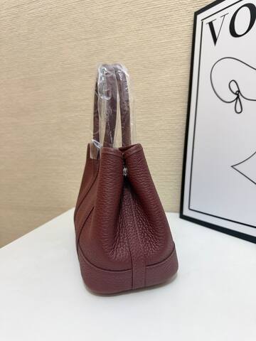Hermes Garden Party Burgundy 23cm tote AAA Quality Replica