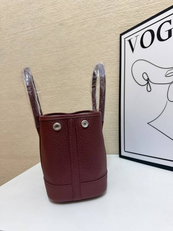 Hermes Garden Party Burgundy tote — AAA Quality Replica