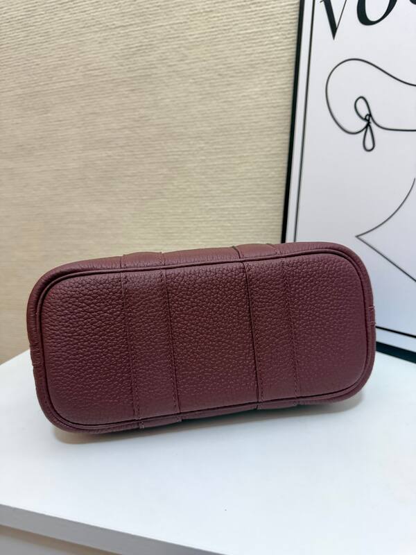 Hermes Garden Party Burgundy tote — AAA Quality Replica