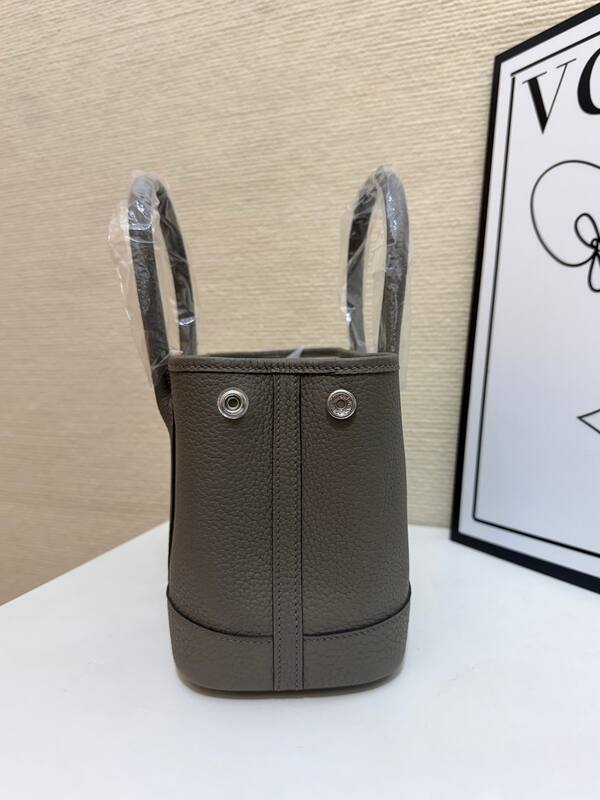 Hermes Garden Party Etoupe leather tote — Premium Replica