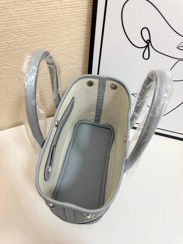 Hermes Garden Party Light gray tote — 1:1 Replica